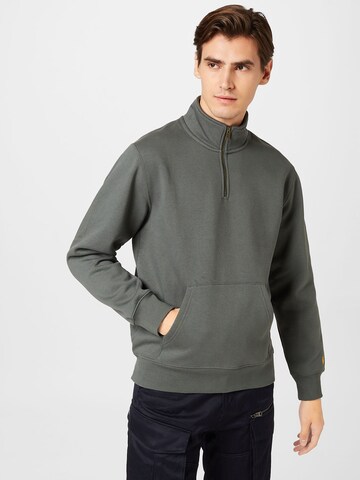 Coupe regular Sweat-shirt 'Chase' Carhartt WIP en gris : devant