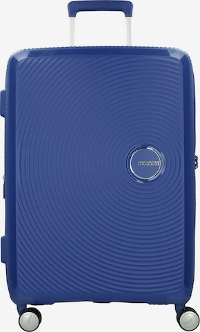 American Tourister Cart 'Soundbox' in Blue: front