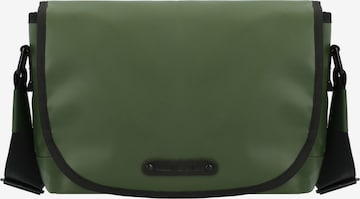 GREENBURRY Crossbody bag 'Upcycled Tarpaulin' in Green: front