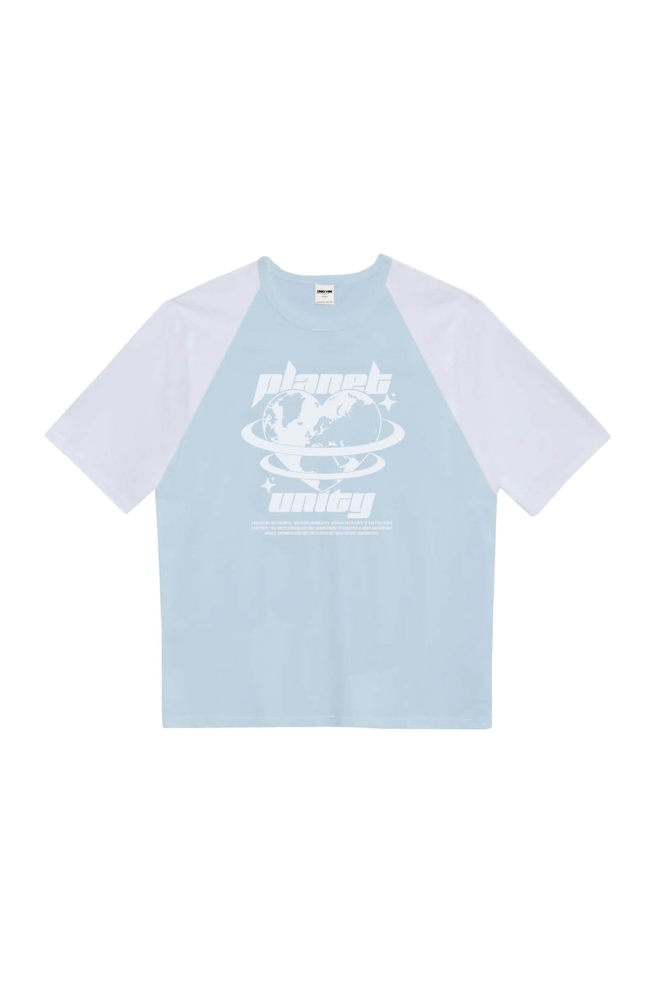 UNIQVIBE Shirt in Blue: front