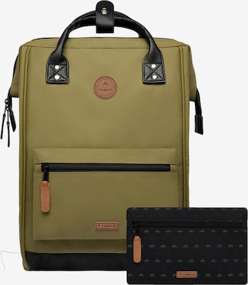 Cabaia Backpack in Green: front