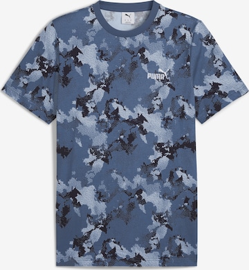 PUMA T-Shirt 'Essentials' in Blau: Vorderseite