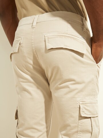 Slimfit Pantaloni cargo 'Lonta' di GUESS in beige