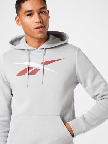 Sweat de sport Reebok en gris