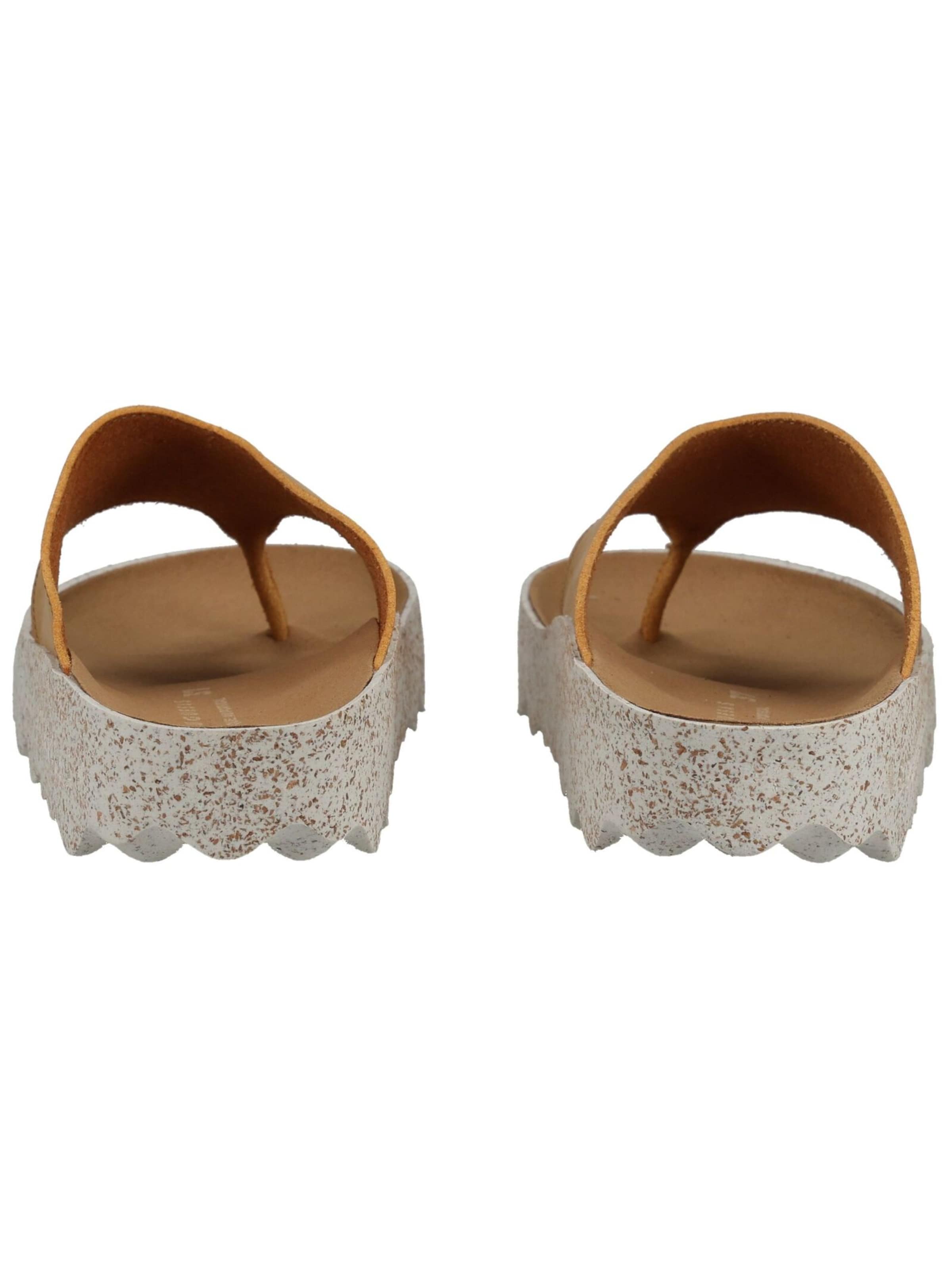 Asportuguesas Zehentrenner in Braun