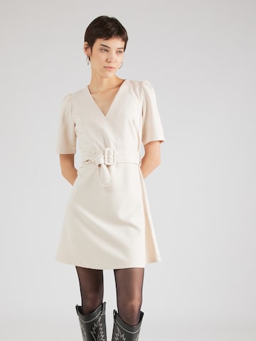 Molly BRACKEN - Vestido en beige: frente