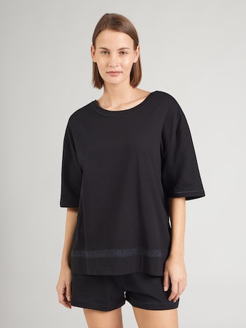 Shorty HUGO en noir : devant