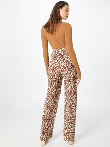 Wide leg Pantaloni di Monki in marrone