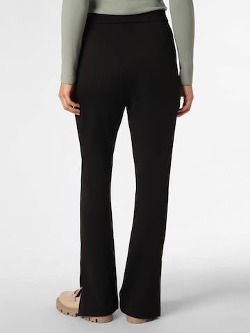 évasé Pantalon Marie Lund en noir