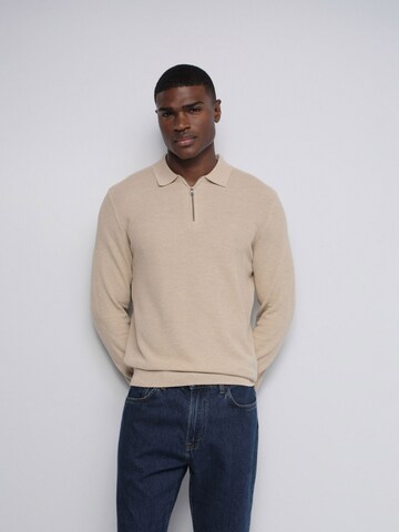 Salsa Jeans Sweater in Beige: front