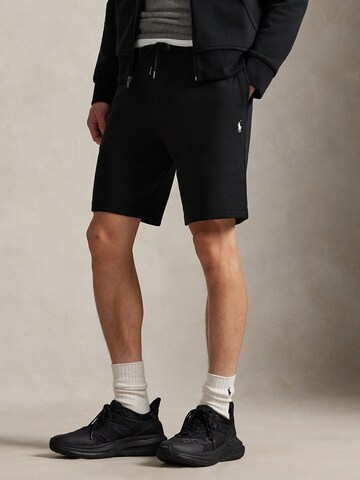 Polo Ralph Lauren Regular Shorts 'ATHLETIC' in Schwarz: Vorderseite