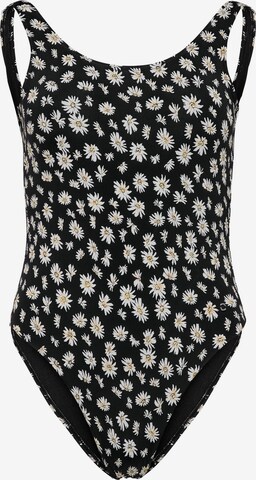 Bustier Maillot de bain ONLY en noir : devant