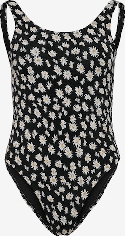 Bustier Maillot de bain ONLY en noir : devant