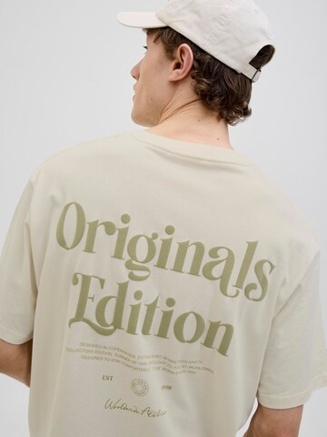 T-Shirt JACK & JONES en beige