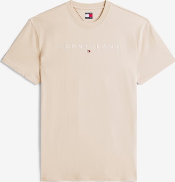 Tommy Jeans Футболка в Бежевый: спереди