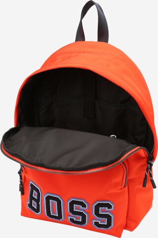 BOSS Black - Mochila 'Catch 2.0' em laranja