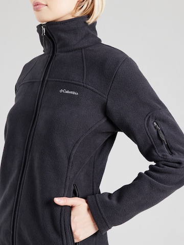 COLUMBIA Functionele fleece jas 'Fast Trek II' in Zwart