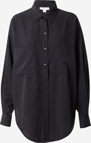 TOPSHOP Blouse in Black: front