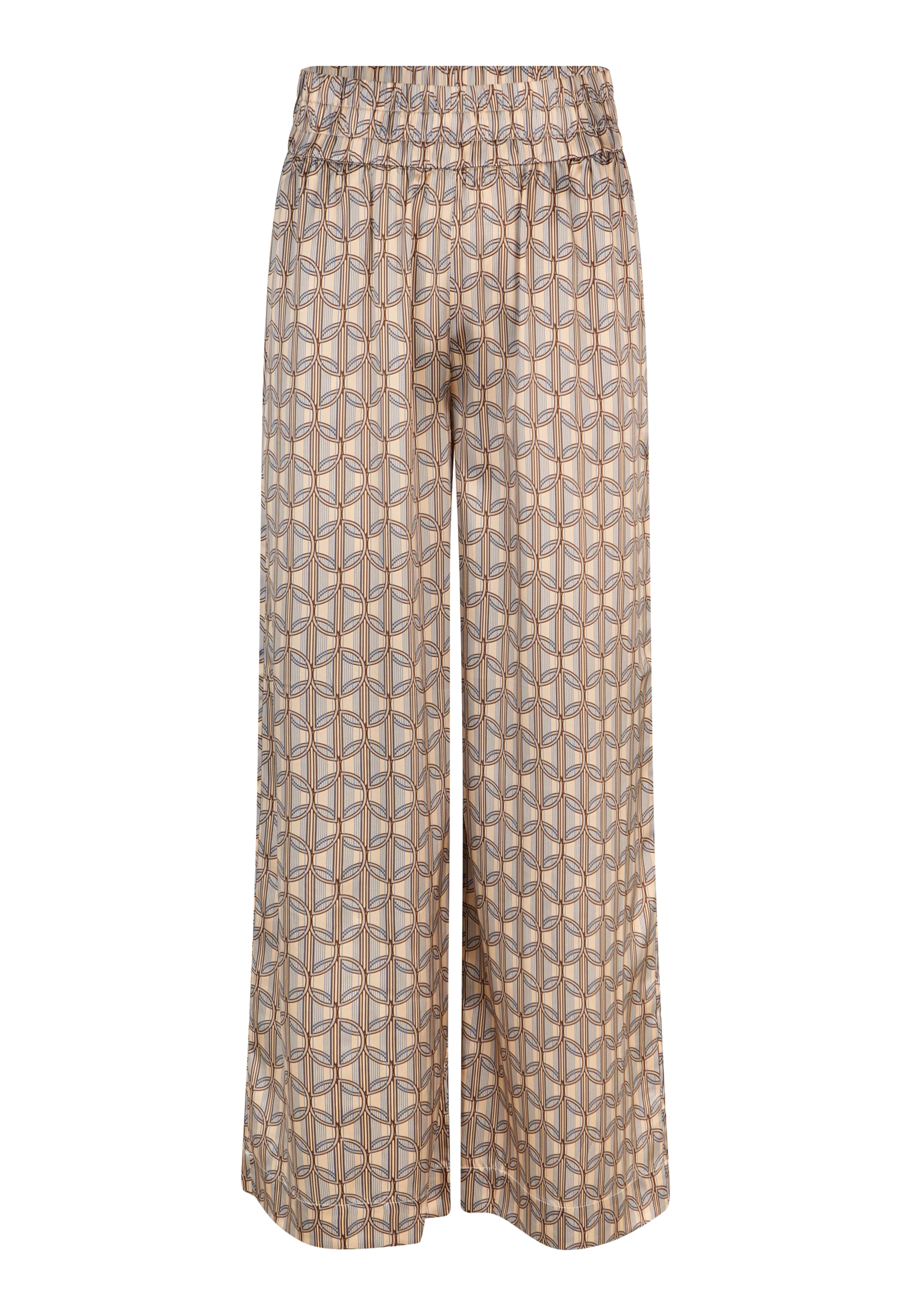 Dea Kudibal - Perna larga Calças 'Margo' em castanho: frente