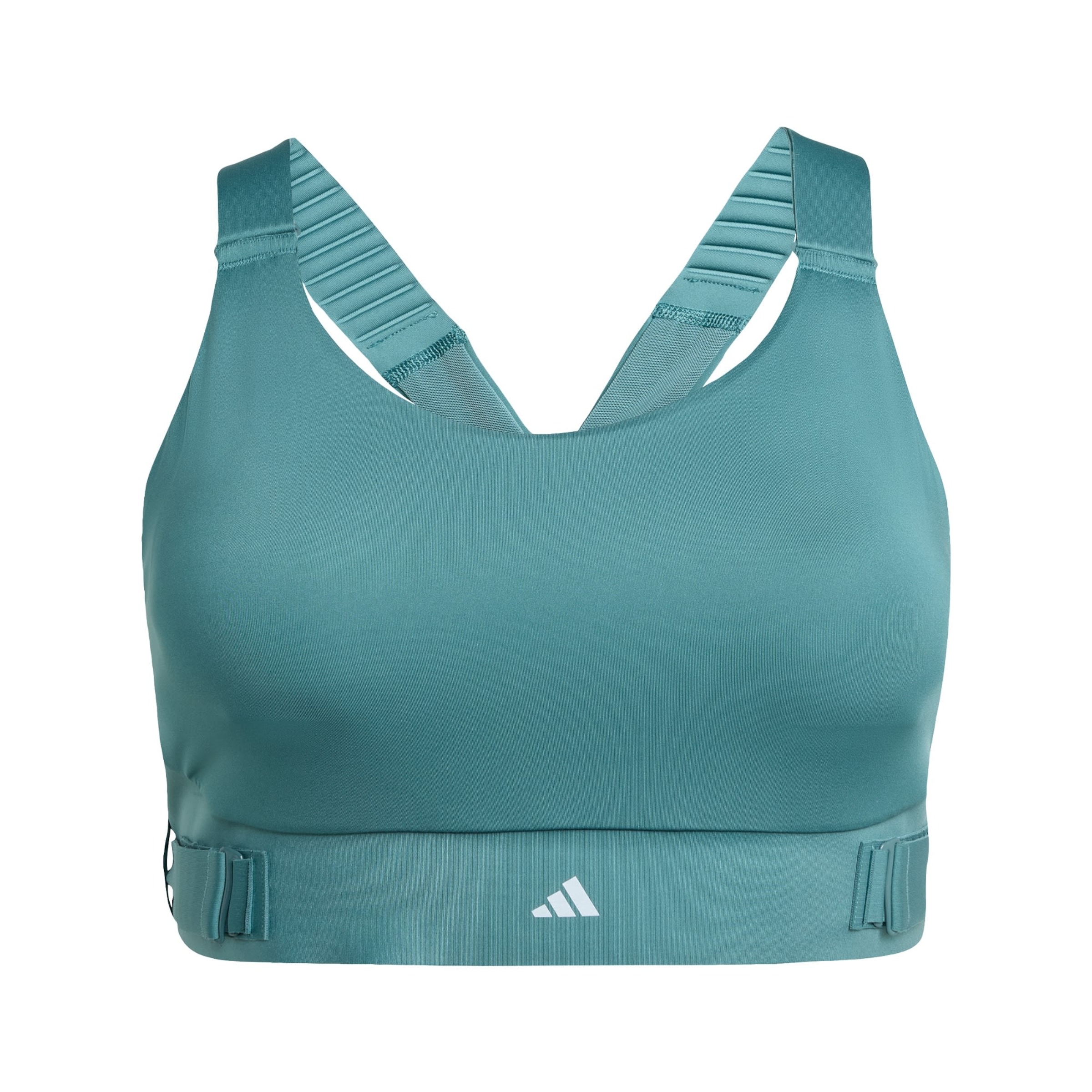 ADIDAS PERFORMANCE - Bustier Sujetador deportivo 'FastImpact Luxe' en verde: frente