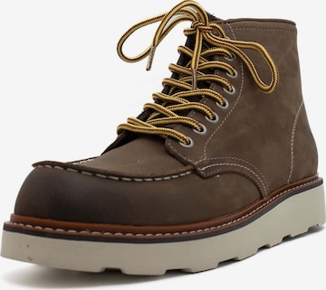 Docksteps Schnürboots'Oakland' in Braun: Vorderseite