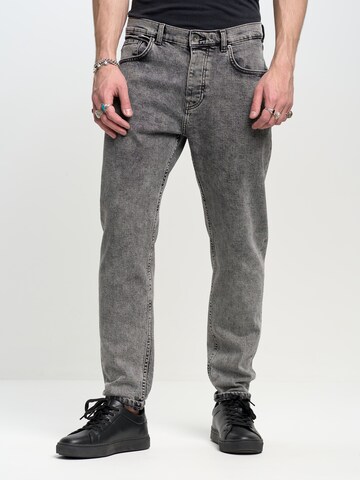 BIG STAR Slimfit Jeans 'Colson' in Grijs: voorkant