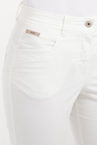 Coupe slim Pantalon 'Colette' Recover Pants en blanc