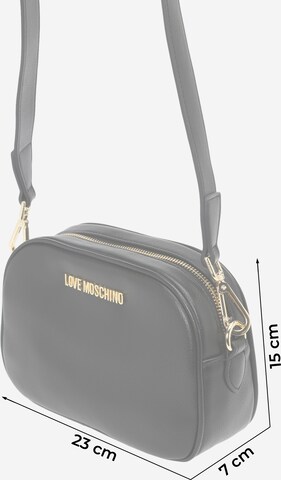 Love Moschino Torba za čez ramo | črna barva