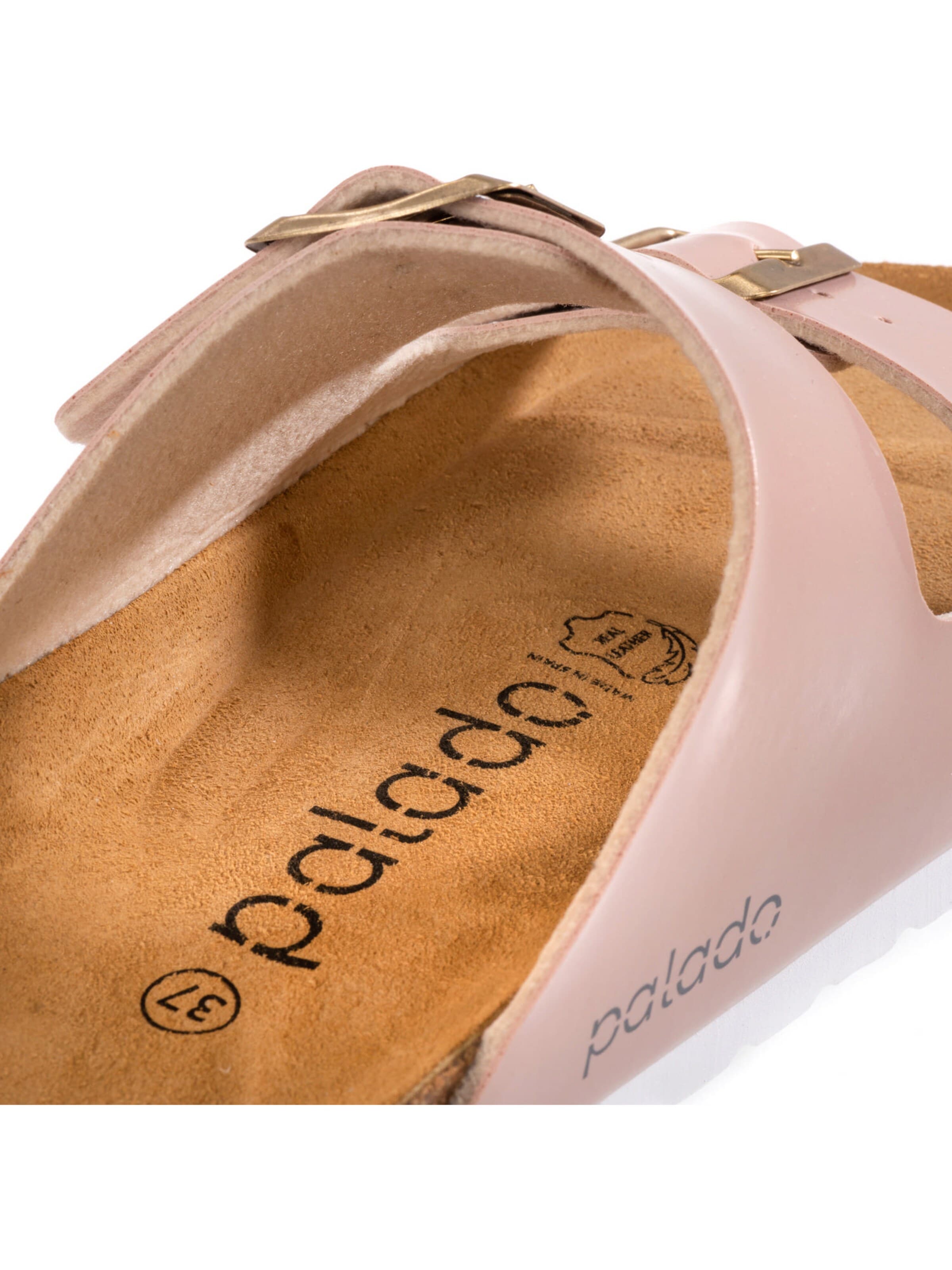 Palado Pantolette 'Palado Korfu Lack'‌‌‌‌‌‌‌ in Pink