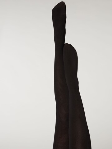 CALZEDONIA Tights 'thermo' in Black