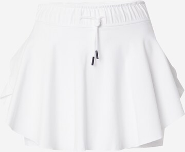 UNDER ARMOUR Wide leg Sportbyxa 'Motion' i vit: framsida