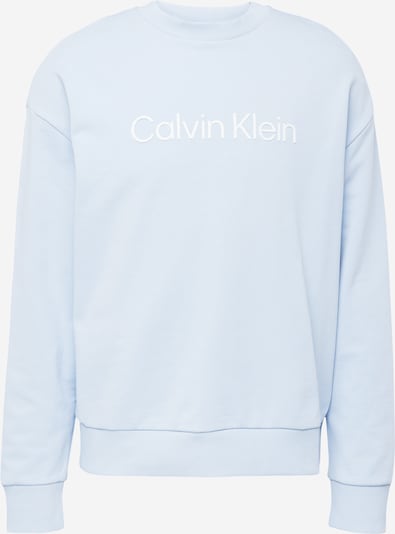 Calvin Klein Sweat-shirt 'HERO' en bleu clair / blanc, Vue avec produit