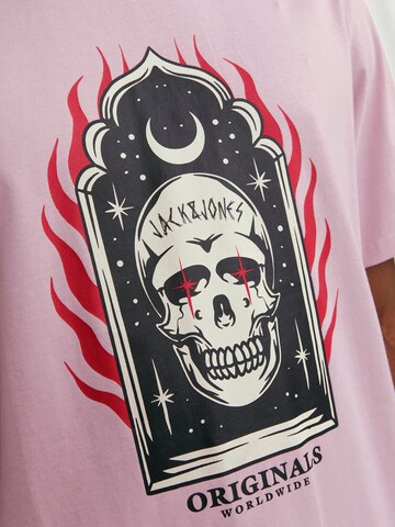 JACK & JONES T-shirt 'HEAVENS' i rosa