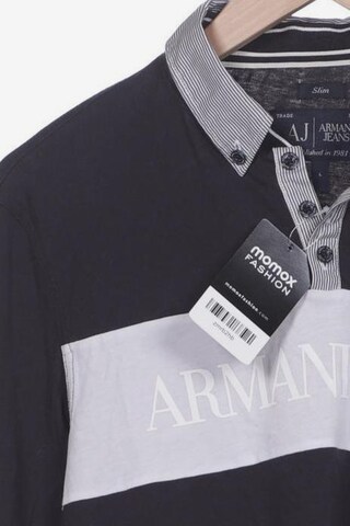 Armani Jeans Poloshirt L in Schwarz