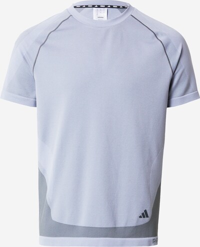 ADIDAS PERFORMANCE Sportshirt 'Prime' in grau / flieder / schwarz, Produktansicht