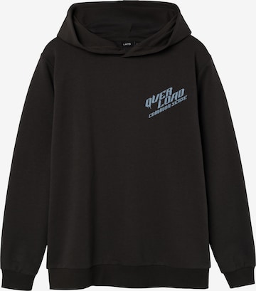 NAME IT Sweatshirt in Black: front