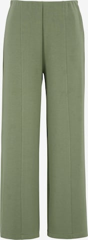 Cellbes of Sweden Wide Leg Hose in Grün: Vorderseite
