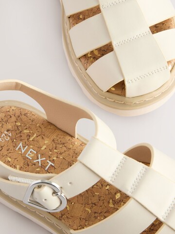 Next - Sandalias en blanco