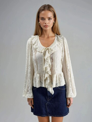 Busem Shirt 'Hemden' in Beige