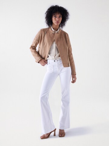 Salsa Jeans Tussenjas 'Biker' in Bruin