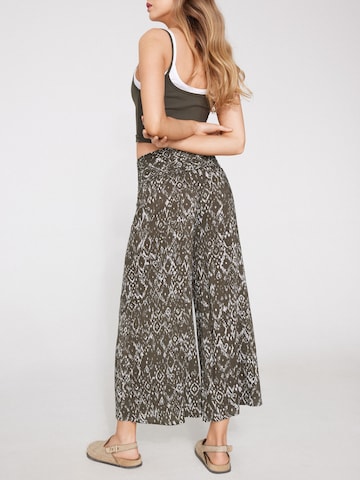 Tezenis Wide Leg Trousers in Grün
