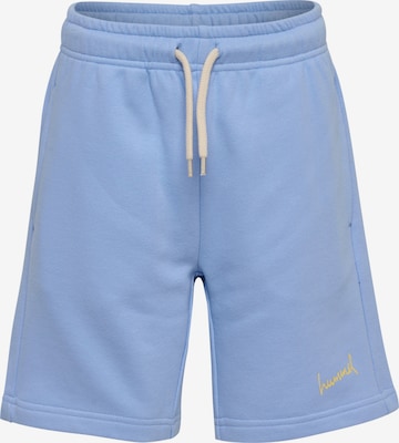 Hummel Regular Shorts in Blau: Vorderseite