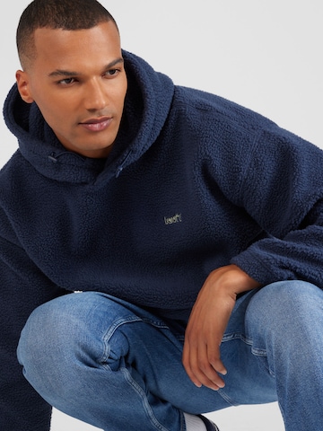 LEVI'S ® Sweatshirt 'Cozy Up Hoodie' in Blau