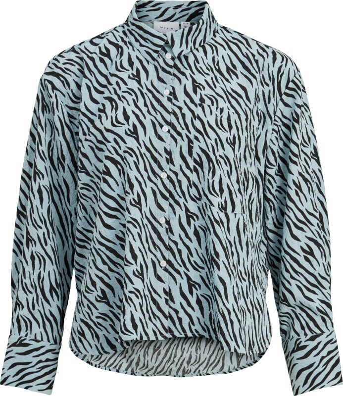 VILA Bluse 'FREDA' in Pastellblau CB6708 VILA Bluse 'FREDA' in Pastellblau CB6708