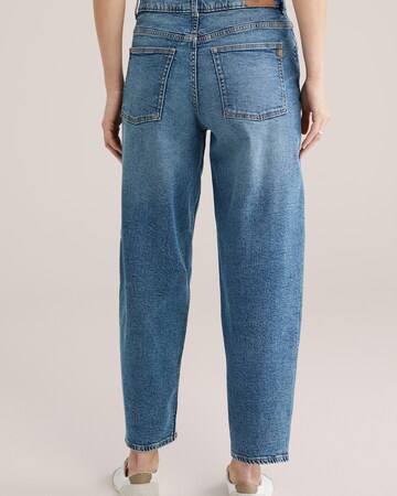 WE Fashion Tapered Farmer - kék