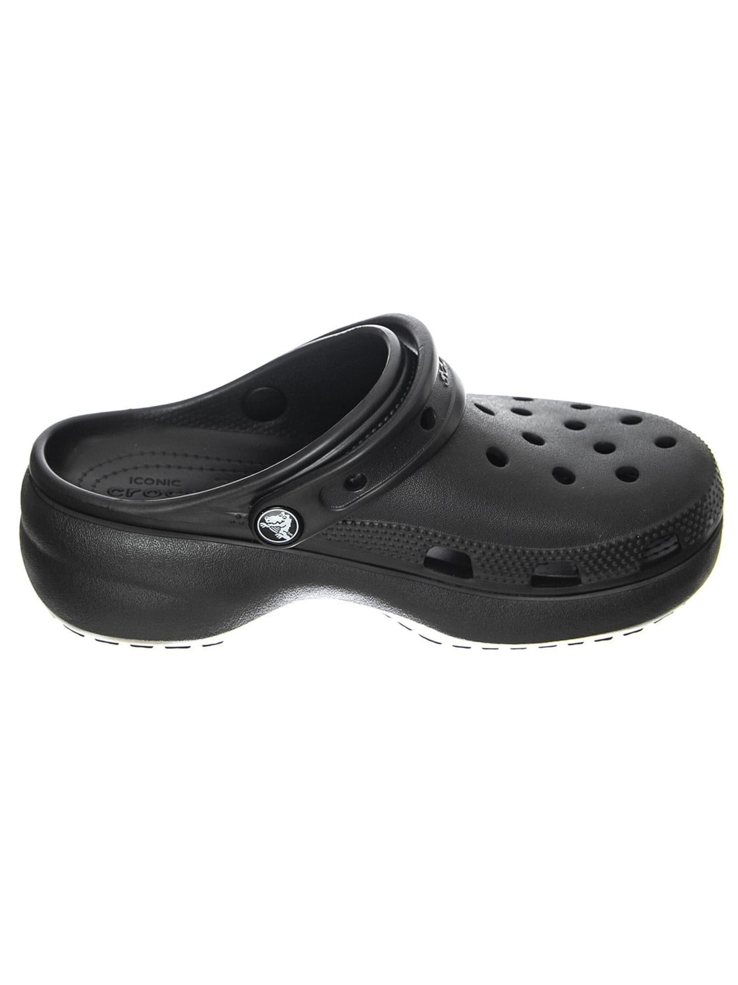 Clogs 'Classic Platform Clog Black' di Crocs in nero