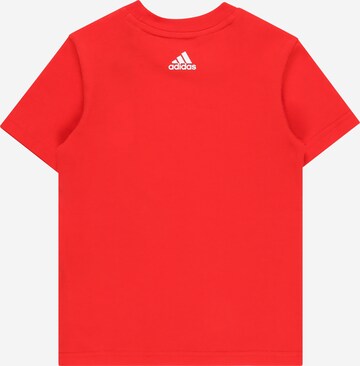ADIDAS PERFORMANCE - Camiseta funcional en rojo