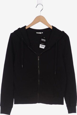 ONLY Sweatshirt & Zip-Up Hoodie in M in Black: front