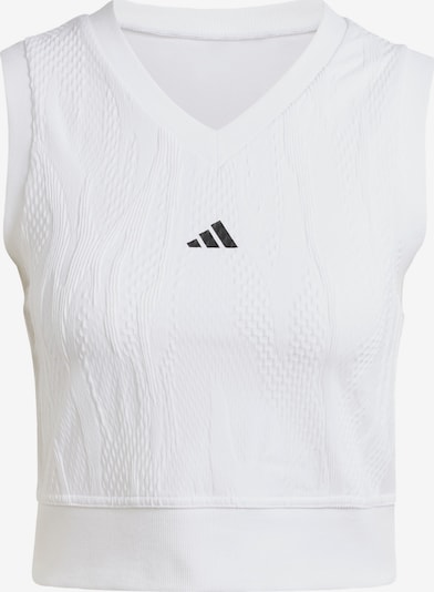 Sportiniai marškinėliai be rankovių 'Pro' iš ADIDAS PERFORMANCE, spalva – juoda / balta, Prekių apžvalga