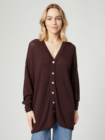 Guido Maria Kretschmer Women Cardigan 'Nelly' i brun: forside